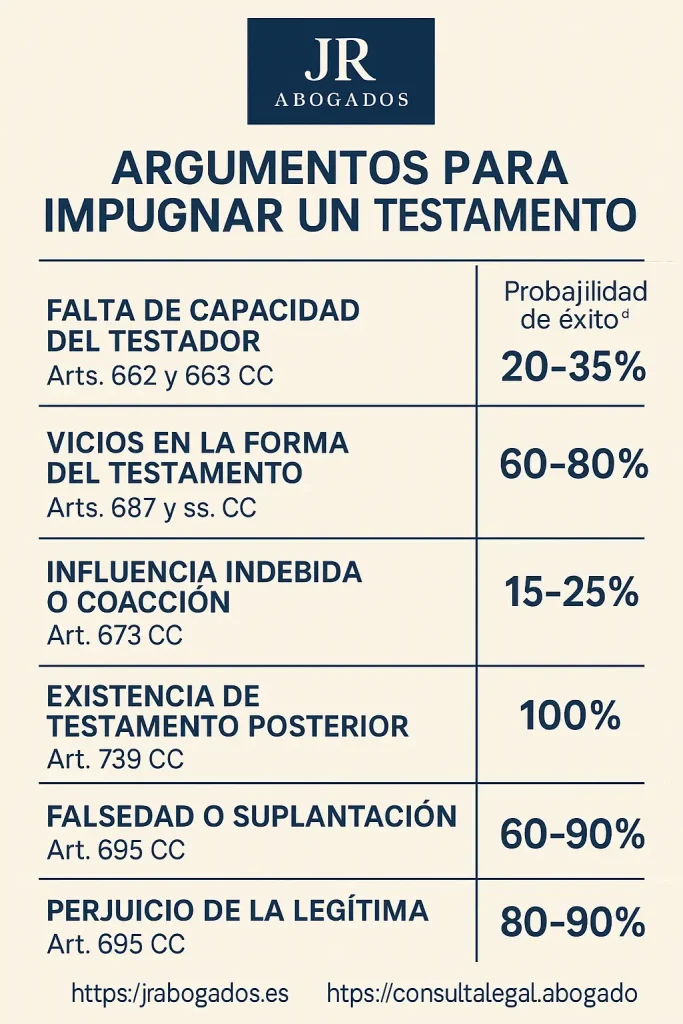 impugnacion.testamento.posibilidad.exito