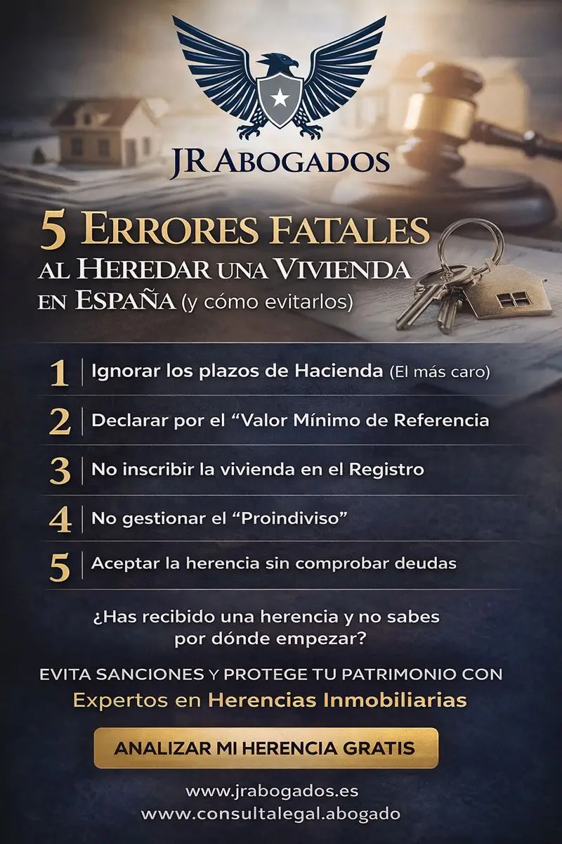 5 errores al heredar una vivienda en España